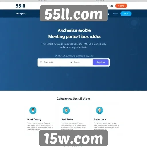 Interface do usuário do site 55ll.com é amigável
